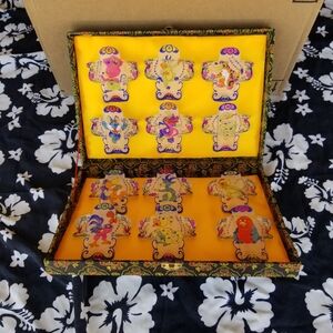 Rare Vintage Weifang Kite Demonstration Box